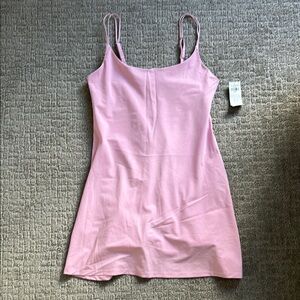 Abercrombie Traveler Mini Dress in Baby Pink NWT